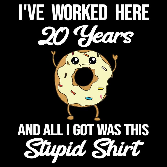 Funny 20 Year Work Anniversary Appreciation Saying Joke 20th 7-Panel Snapback Hat