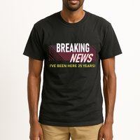 Funny 25 Year Work Anniversary 25th Employee Appreciation Tall T-Shirt