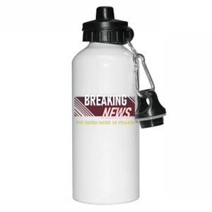 Funny 25 Year Work Anniversary 25th Employee Appreciation Aluminum Water Bottle