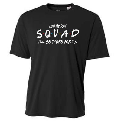 Friends 30th 40th 50th Birthday Squad Cooling Performance Crew T-Shirt