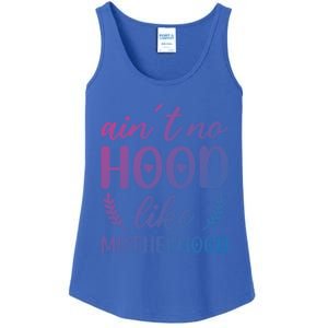 Family 365 AinT No Hood Like A Motherhood Mom Graphic Gift Ladies Essential Tank