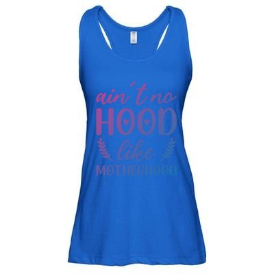 Family 365 AinT No Hood Like A Motherhood Mom Graphic Gift Ladies Essential Flowy Tank