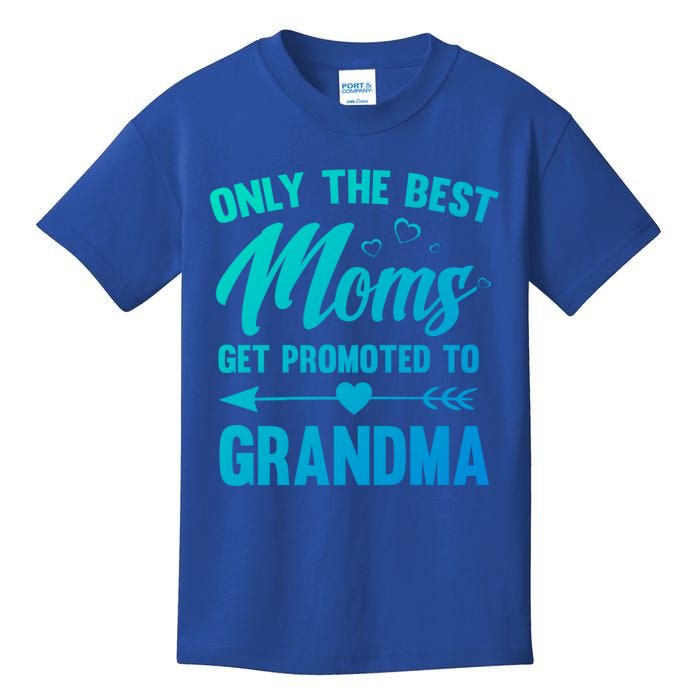 Family 365 Best Moms Get Promoted To Grandma Mothers Day Gift Kids T-Shirt