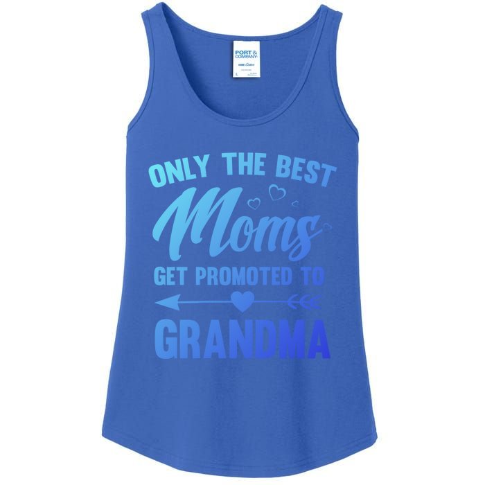 Family 365 Best Moms Get Promoted To Grandma Mothers Day Gift Ladies Essential Tank