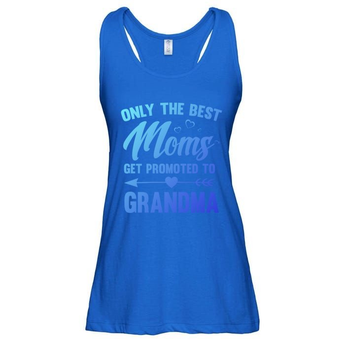 Family 365 Best Moms Get Promoted To Grandma Mothers Day Gift Ladies Essential Flowy Tank