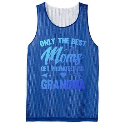Family 365 Best Moms Get Promoted To Grandma Mothers Day Gift Mesh Reversible Basketball Jersey Tank