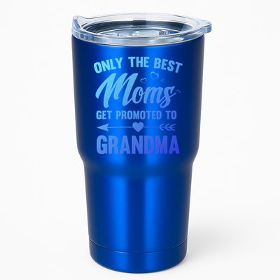Family 365 Best Moms Get Promoted To Grandma Mothers Day Gift Tumbler