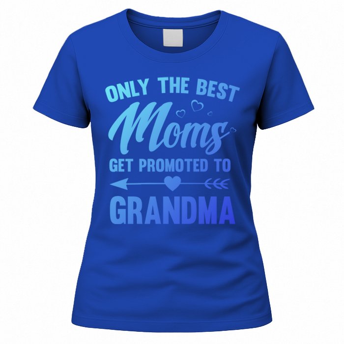 Family 365 Best Moms Get Promoted To Grandma Mothers Day Gift Women's T-Shirt