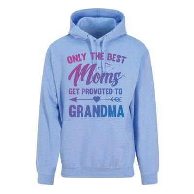 Family 365 Best Moms Get Promoted To Grandma Mothers Day Gift Unisex Surf Hoodie