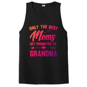 Family 365 Best Moms Get Promoted To Grandma Mothers Day Gift PosiCharge Competitor Tank