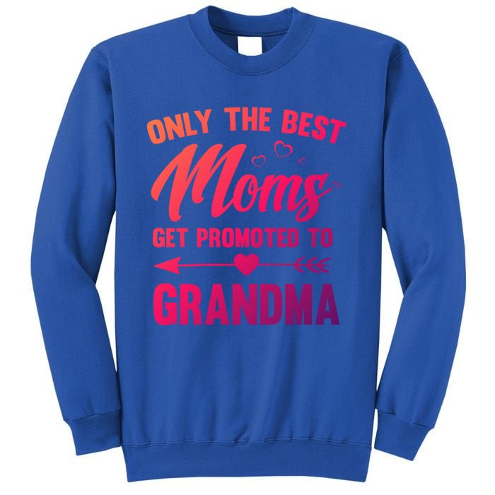 Family 365 Best Moms Get Promoted To Grandma Mothers Day Gift Sweatshirt