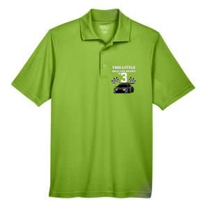 Funny 3rd Birthday Gift 3 Years Old Race Car Drivers Meaningful Gift Men's Origin Performance Pique Polo