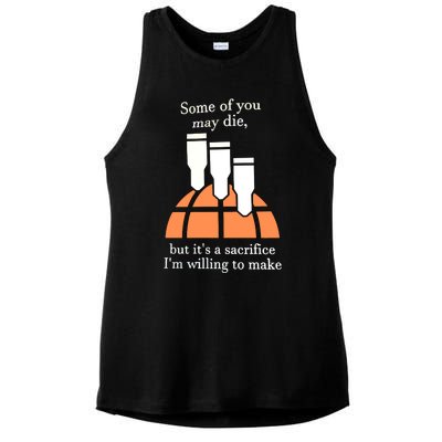 Funny 380 Barrage Meme Ladies PosiCharge Tri-Blend Wicking Tank