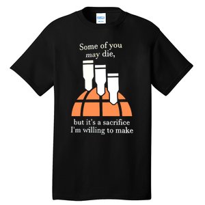 Funny 380 Barrage Meme Tall T-Shirt