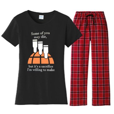 Funny 380 Barrage Meme Women's Flannel Pajama Set