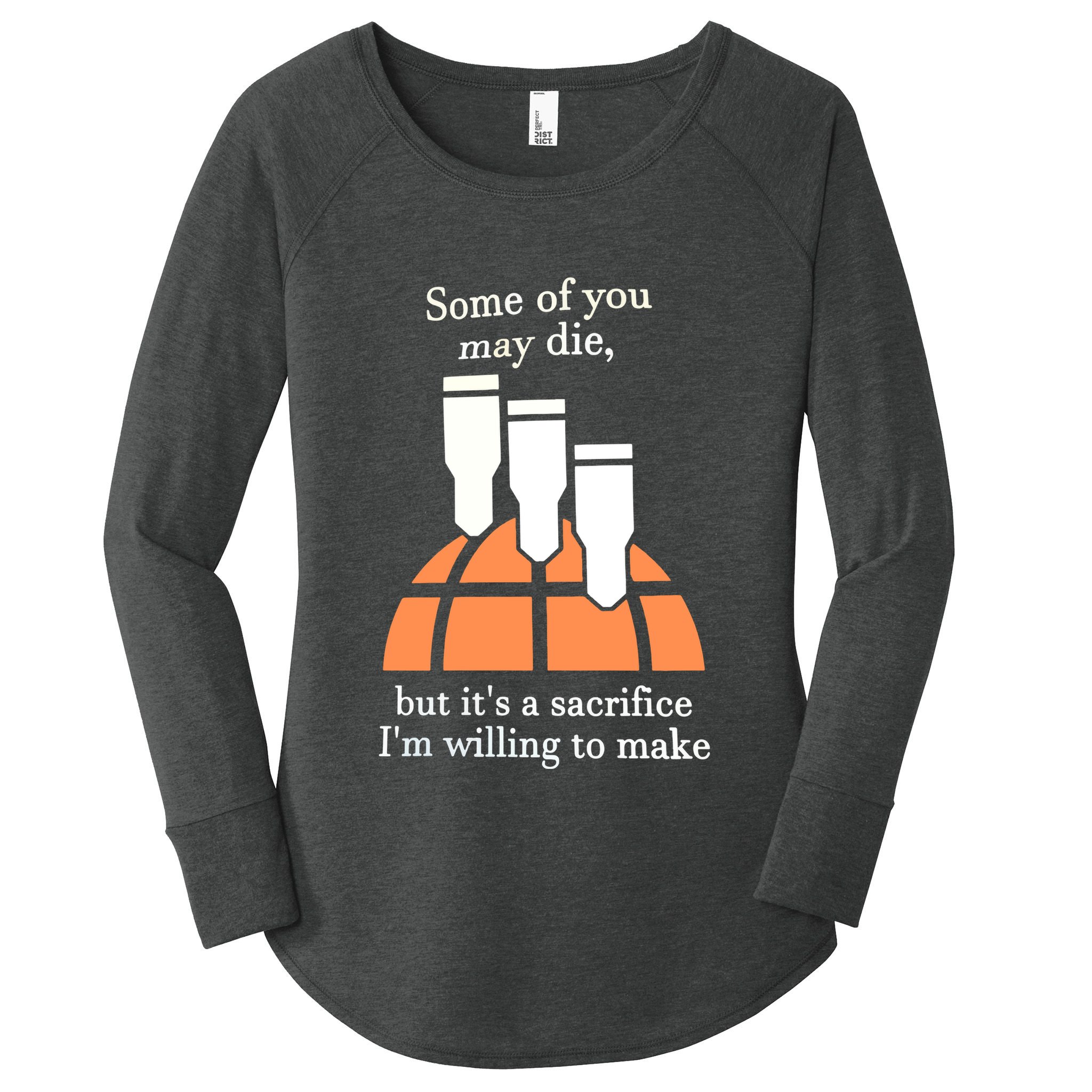 Funny 380 Barrage Meme Women's Perfect Tri Tunic Long Sleeve Shirt