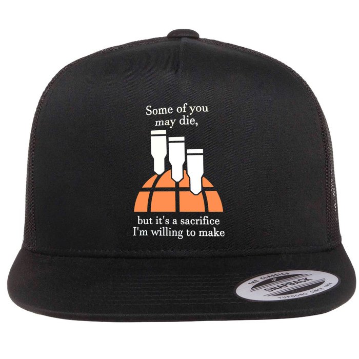 Funny 380 Barrage Meme Flat Bill Trucker Hat