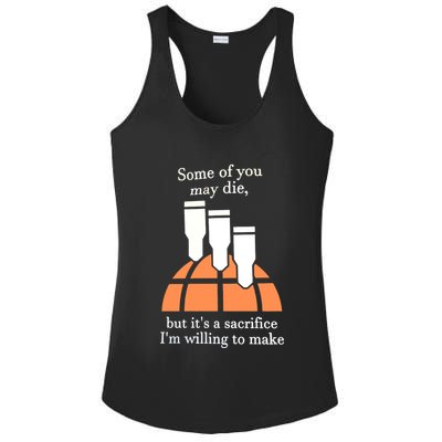 Funny 380 Barrage Meme Ladies PosiCharge Competitor Racerback Tank