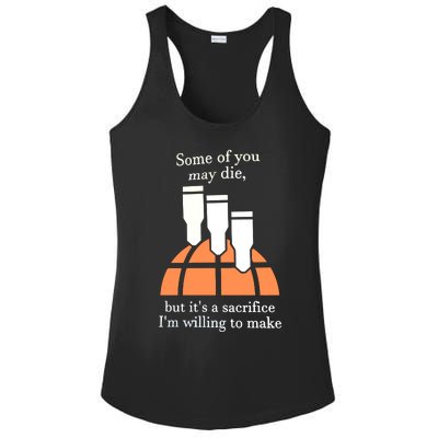 Funny 380 Barrage Meme Ladies PosiCharge Competitor Racerback Tank