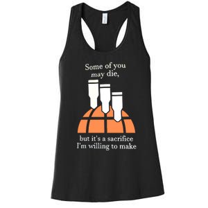 Funny 380 Barrage Meme Women's Racerback Tank