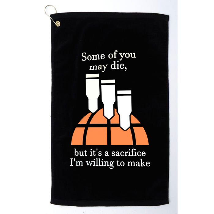 Funny 380 Barrage Meme Golf Towel