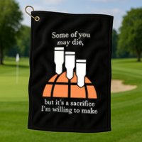 Funny 380 Barrage Meme Golf Towel