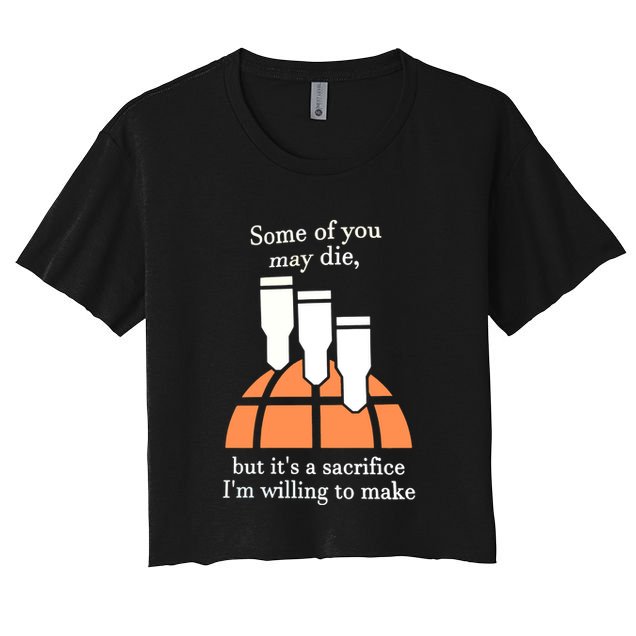 Funny 380 Barrage Meme Crop Top