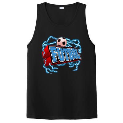 Futbol 3D Logo PosiCharge Competitor Tank