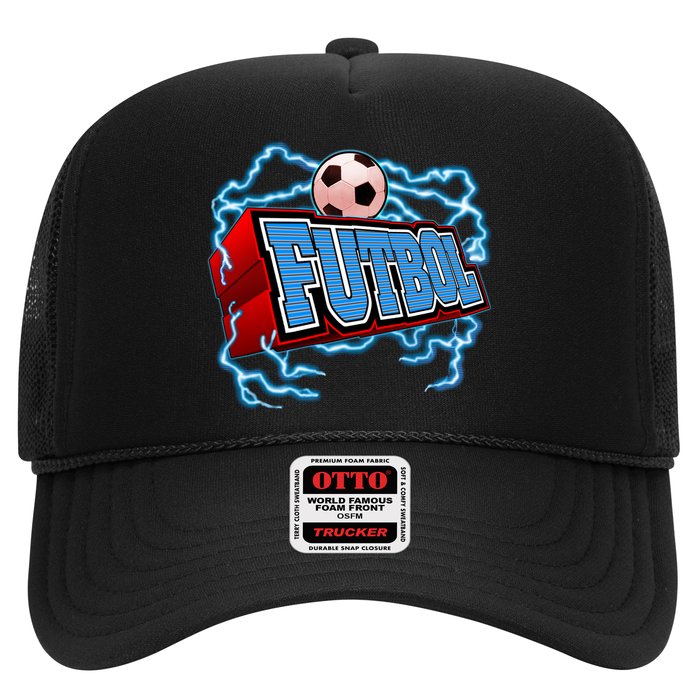 Futbol 3D Logo Trucker Hat