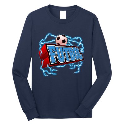 Futbol 3D Logo Long Sleeve Shirt