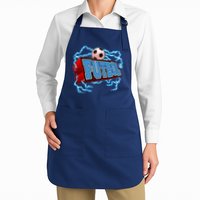 Futbol 3D Logo Apron