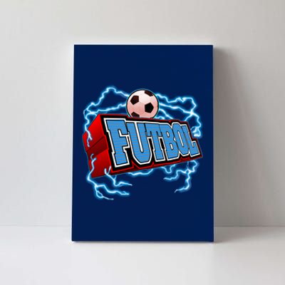 Futbol 3D Logo Canvas