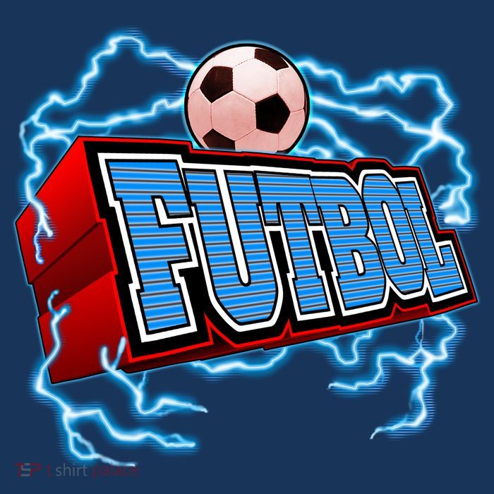 Futbol 3D Logo Premium T-Shirt