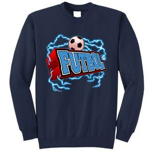 Futbol 3D Logo Tall Sweatshirt