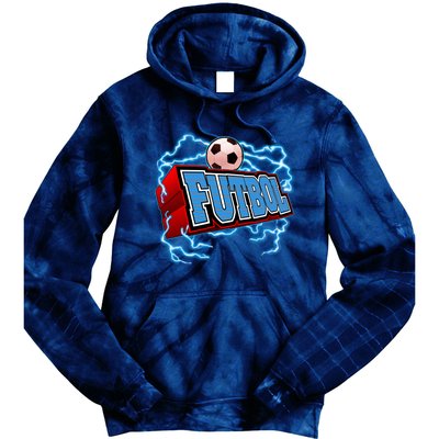 Futbol 3D Logo Tie Dye Hoodie