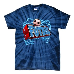 Futbol 3D Logo Tie-Dye T-Shirt