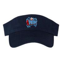 Futbol 3D Logo Valucap Bio-Washed Visor