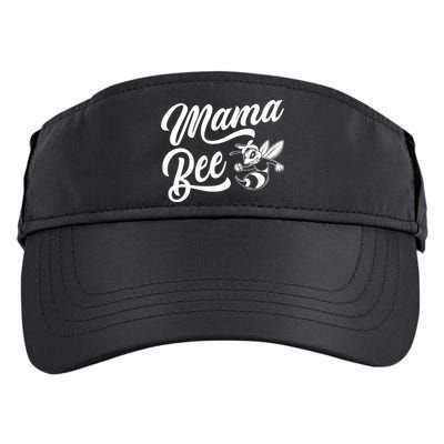 Family 365 Mama Bee Tee Cute Sassy Honey Bee Mothers Day Gift Adult Drive Performance Visor