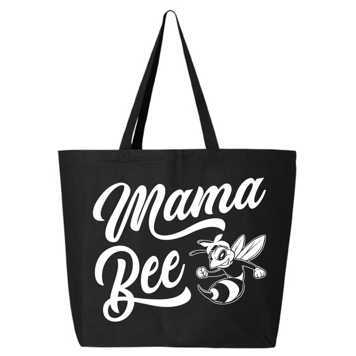 Family 365 Mama Bee Tee Cute Sassy Honey Bee Mothers Day Gift 25L Jumbo Tote