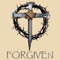 Forgiven 3 Nails Crown Of Thorns Drawstring Bag
