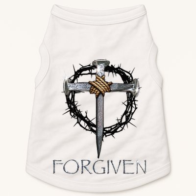 Forgiven 3 Nails Crown Of Thorns Doggie Tank
