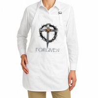 Forgiven 3 Nails Crown Of Thorns Apron