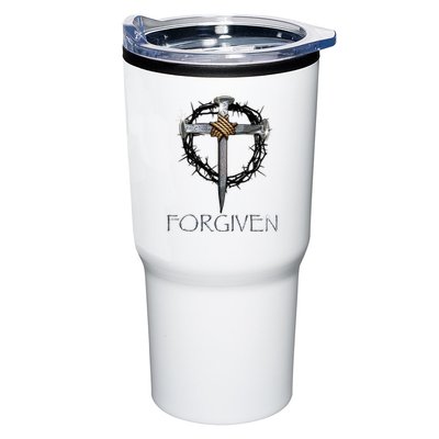 Forgiven 3 Nails Crown Of Thorns Tumbler