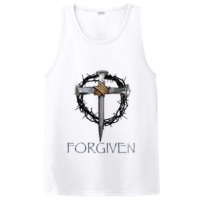 Forgiven 3 Nails Crown Of Thorns PosiCharge Competitor Tank