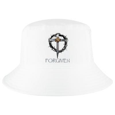 Forgiven  3 Nails crown of thorns  Cool Comfort Performance Bucket Hat
