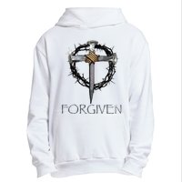 Forgiven  3 Nails crown of thorns  Urban Pullover Hoodie