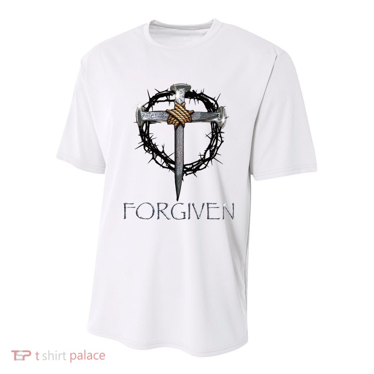 Forgiven  3 Nails crown of thorns  Youth Performance Sprint T-Shirt