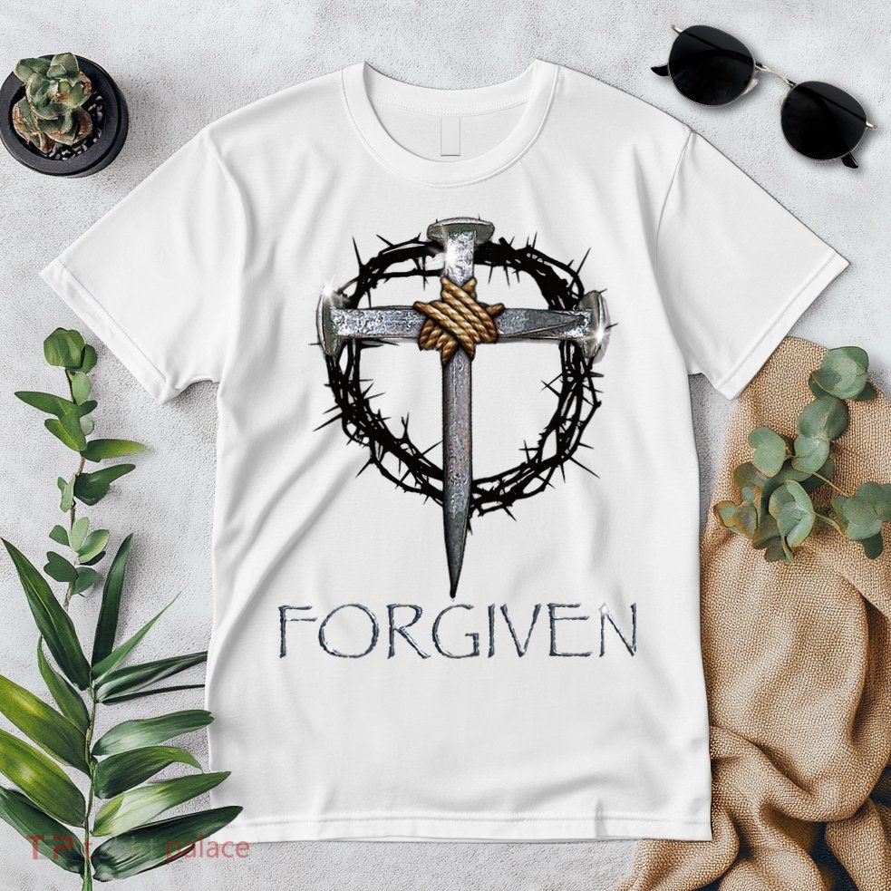 Forgiven  3 Nails crown of thorns  Premium T-Shirt