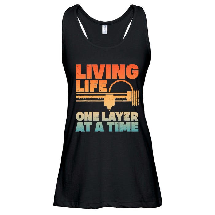 Funny 3d Printing Art 3d Printer Lovers Geeks Ladies Essential Flowy Tank