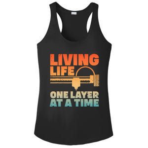 Funny 3d Printing Art 3d Printer Lovers Geeks Ladies PosiCharge Competitor Racerback Tank